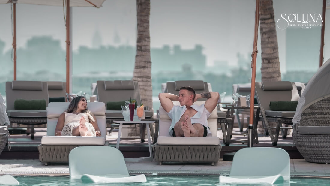 Soluna Restaurants and Beach Club The Palm